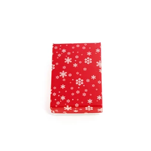 Beneto Červená zimná darčeková krabička na šperky KP15-8-R