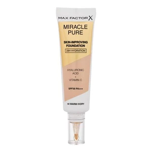 Max Factor Miracle Pure Skin dlouhotrvající make-up SPF 30 odstín 44 Warm Ivory 30 ml