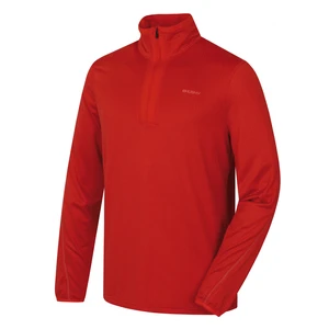 Men's sweatshirt with turtleneck HUSKY Artic M red / sv. brick