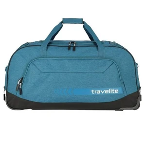 Travelite Cestovní taška na kolečkách Kick Off Petrol 120 l