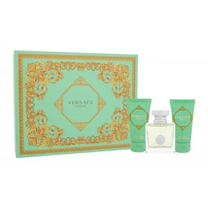 Versace Versense dárková kazeta toaletní voda 50 ml + tělové mléko 50 ml + sprchový gel 50 ml pro ženy