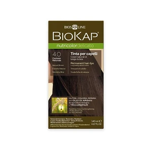 Biokap NUTRICOLOR DELICATO - Barva na vlasy - 4.00 Hnědá přirozená 140 ml