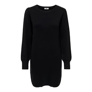 Jacqueline de Yong Dámské šaty JDYMARCO Regular Fit 15259216 Black MELANGE S