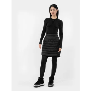 4F Dámská zimní sukně H4Z22-SPUD001 Deep Black XL
