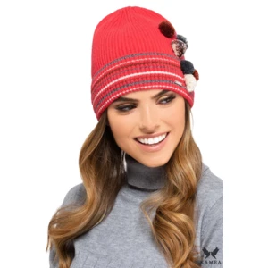 Női szett Kamea Kamea_Set_Hat&Chimney_K.19.232.22_Coral