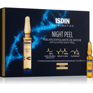 ISDIN Isdinceutics Night Peel exfoliační peelingové sérum v ampulích 10x2 ml