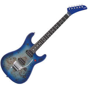 EVH 5150 Series Deluxe Poplar Burl EB Aqua Burst