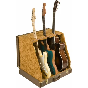 Fender Classic Series Case Stand 3 Brown Soporte de guitarra múltiple