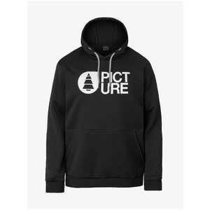 Black Mens Hoodie Picture Park - Men