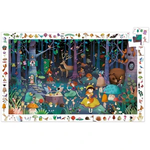 Djeco Puzzle Rozprávkový les 100 dielikov
