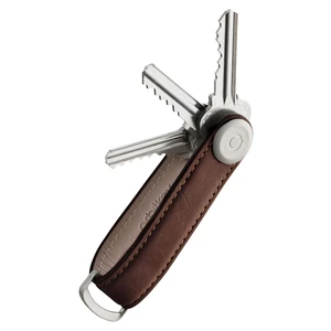 Orbitkey Leather Espresso with Brown Stitching