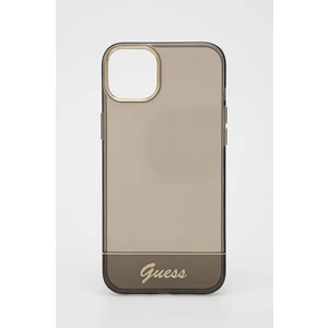 Puzdro na mobil Guess Iphone 14 Plus 6,7" čierna farba