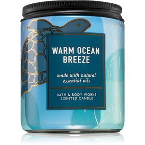 Bath & Body Works Warm Ocean vonná svíčka 198 g