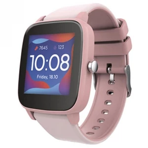 Inteligentné hodinky Forever IGO PRO JW-200 (GSM104337) ružové šikovné hodinky • 1,4" displej • dotykové/tlačidlové ovládanie • Bluetooth 5.0 • akcele