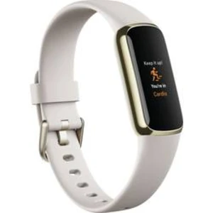 Fitness náramek Fitbit Luxe Soft Gold/White