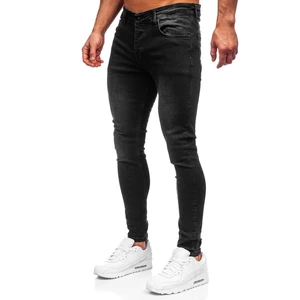 Černé pánské džíny slim fit Bolf R924