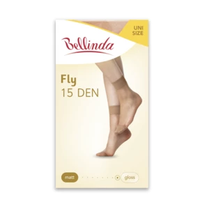 Bellinda Dámske silonkové ponožky Almond BE202025-116