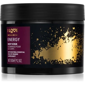 I love... Wellness Energy povzbuzující tělový peeling 350 g