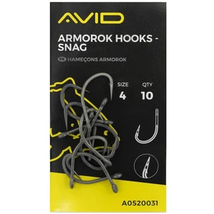 Avid carp háčiky armorok hooks snag - 2