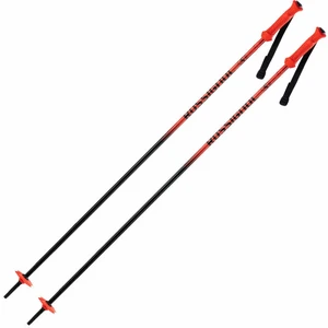 Rossignol Hero Jr Black/Red 110 cm Bastoncini da sci