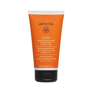 Apivita Holistic Hair Care Orange & Honey revitalizační kondicionér pro rozzáření mdlých vlasů 150 ml
