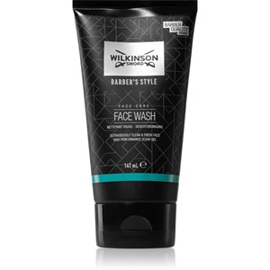 Wilkinson Sword Barbers Style Face Wash vyživující čisticí krém na obličej pro muže 147 ml