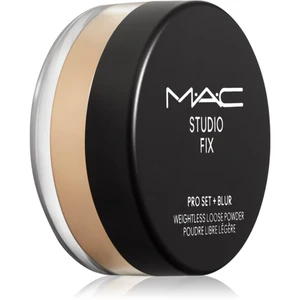 MAC Cosmetics Studio Fix Pro Set + Blur Weightless Loose Powder zmatňujúci fixačný púder odtieň Medium 6,5 g