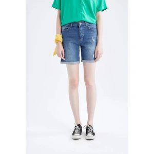 DEFACTO Normal Waist Folded Leg Short