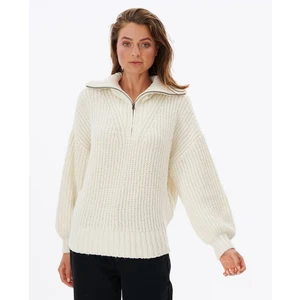 Svetr Rip Curl SEEKER 1/4  ZIP  Bone