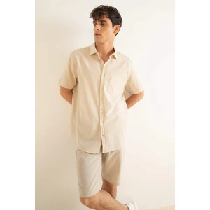 DEFACTO Regular Fit Short Sleeve Shirt