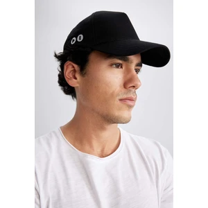 DEFACTO Men Embroidered Cotton Cap Hat