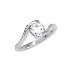 Brilio Silver Stříbrný zásnubní prsten 426 001 00422 04 50 mm