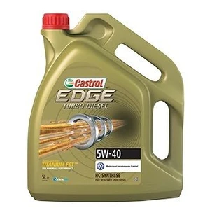 Motorový olej Castrol EDGE TURBO DIESEL 5W40 TITANIUM 4L