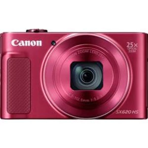 Digitálny fotoaparát Canon PowerShot SX620HS, 20 Megapixel, Zoom (optický): 25 x, červená