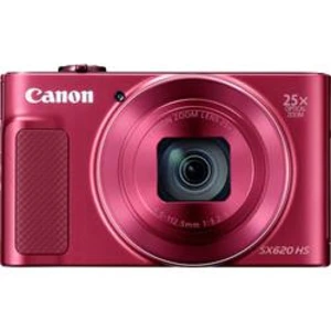 Digitálny fotoaparát Canon PowerShot SX620HS, 20 Megapixel, Zoom (optický): 25 x, červená