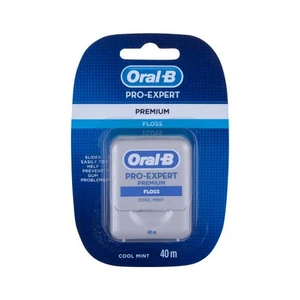 Oral B Pro-Expert Premium voskovaná dentální nit s mátovou příchutí Cool Mint 40 m