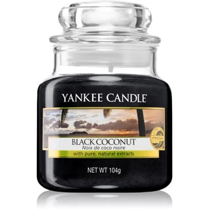 Yankee Candle Black Coconut vonná svíčka Classic střední 104 g