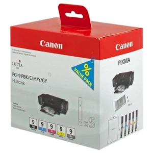 Canon PGI-9 PBK/C/M/Y/GY sada originální cartridge