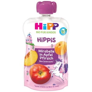 HiPP BIO 100% ovoce Jablko-Broskev-Mirabelka 100g