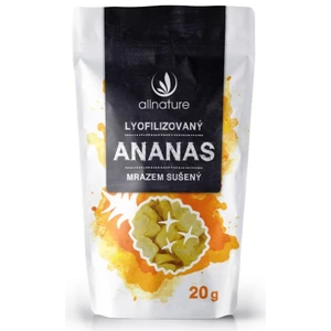 Allnature Lyofilizovaný ananas 20 g