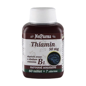 MedPharma Thiamin (vitamin B1) 50mg 67 tablet