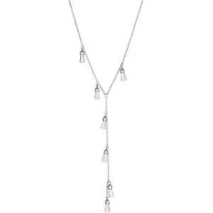 Preciosa Oceľový náhrdelník s kryštálmi Crystal Rain 7265 00