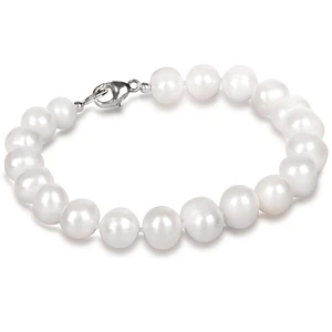 JwL Luxury Pearls Náramok z pravých bielych perál JL0362