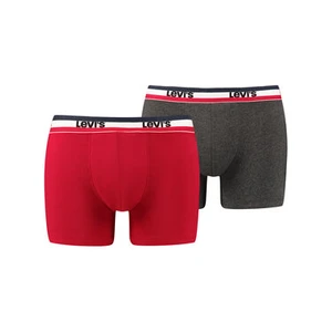 Bokserki męskie Levi's® Sportswear Logo Boxer Brief 2 Pack 37149-0205