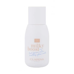 Clarins Milky Boost Foundation - 01 Cream KOLORYZUJĄCA EMULSJA NAWILŻAJĄCA z ujednolicającą i rozjaśniającą skórę formułą 50 ml