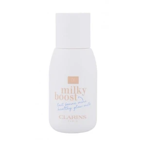 Clarins Milky Boost Foundation - 01 Cream KOLORYZUJĄCA EMULSJA NAWILŻAJĄCA z ujednolicającą i rozjaśniającą skórę formułą 50 ml