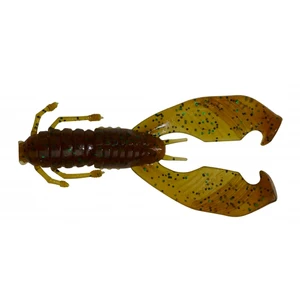 Gunki gumová nástraha boogie craw pumpkin green flake 8 ks-9 cm 8,2 g