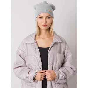 RUE PARIS Ladies' gray beanie