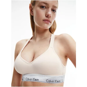 Béžová bralette podprsenka Calvin Klein - Dámské