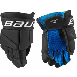 Bauer Eishockey-Handschuhe S21 X YTH 8 Schwarz-Weiß
